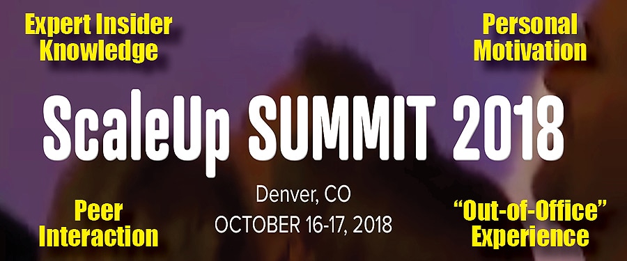 What’s the Benefit of Attending a ScaleUp Summit?