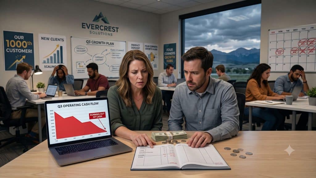 growing businesses run out of cash