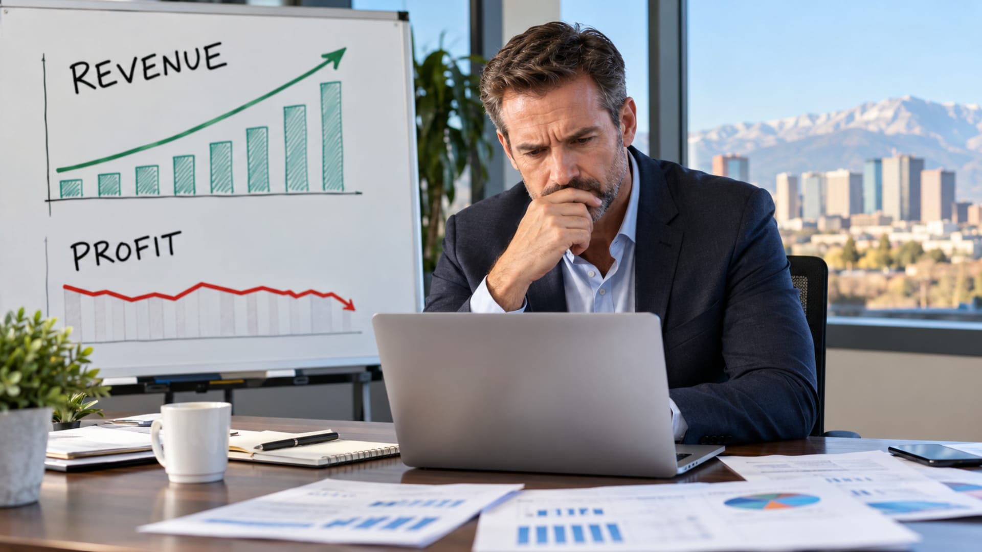 revenue is growing but not profit